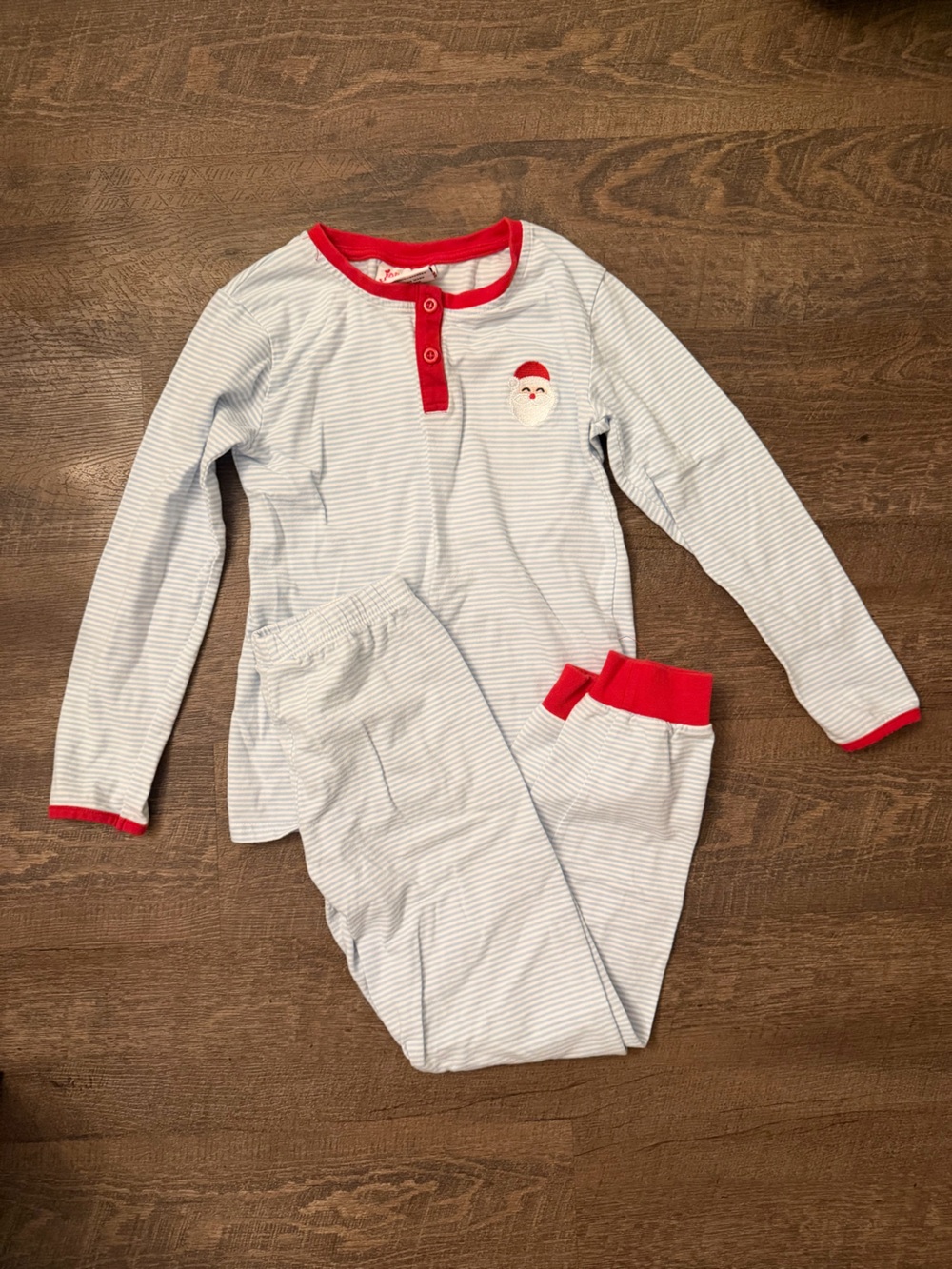 Jellybean boys Santa pajamas